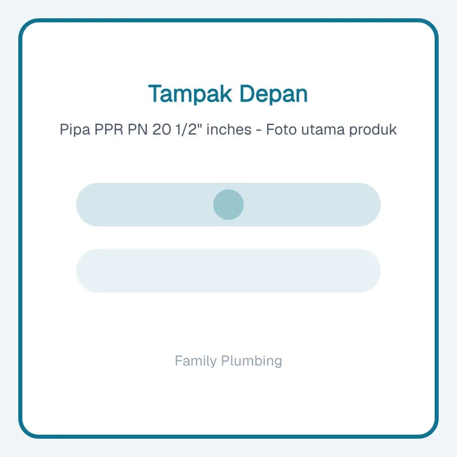 Pipa PPR PN 20 1/2" inches