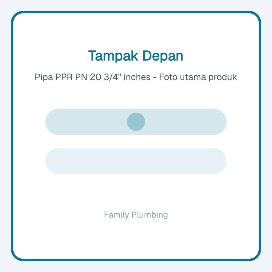 Pipa PPR PN 20 3/4" inches